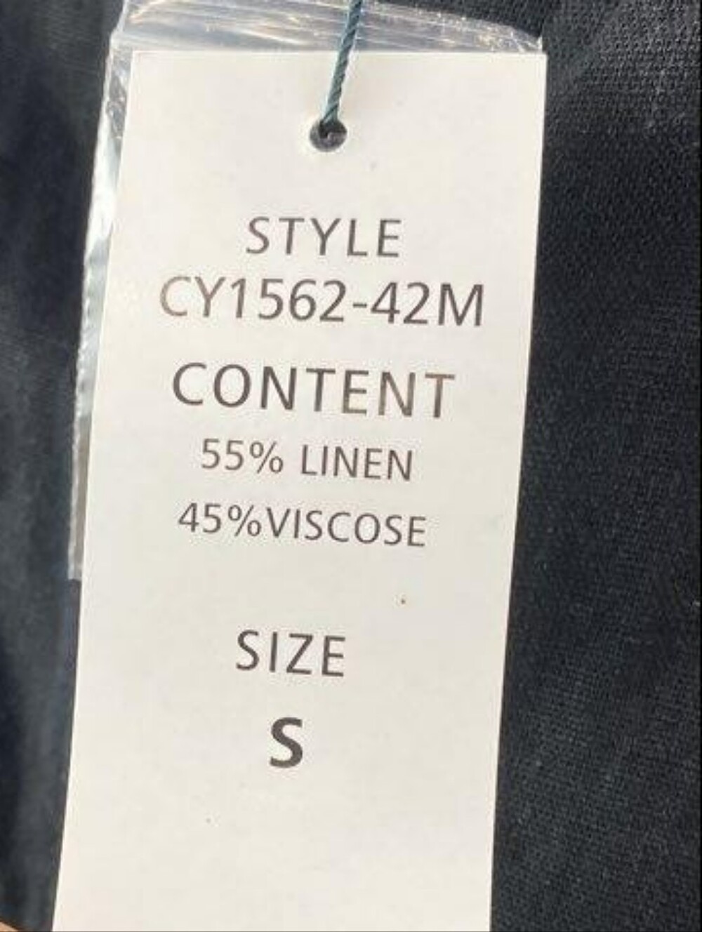 For Cynthia Black Sleeveless Button-Down Linen Midi Dress - Picture 4 of 6